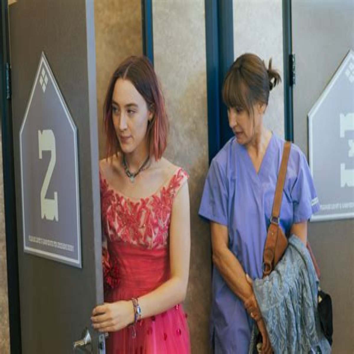 2017 coming-of-age drama starring Saoirse Ronan and Laurie Metcalf: 2 wds.