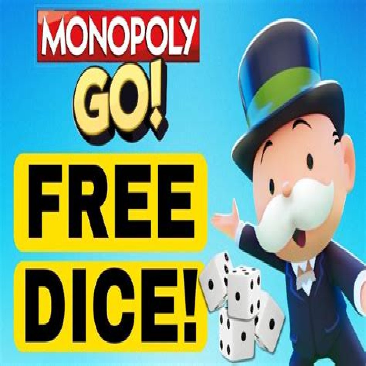 (#37+) 100 Free Dice Monopoly GO