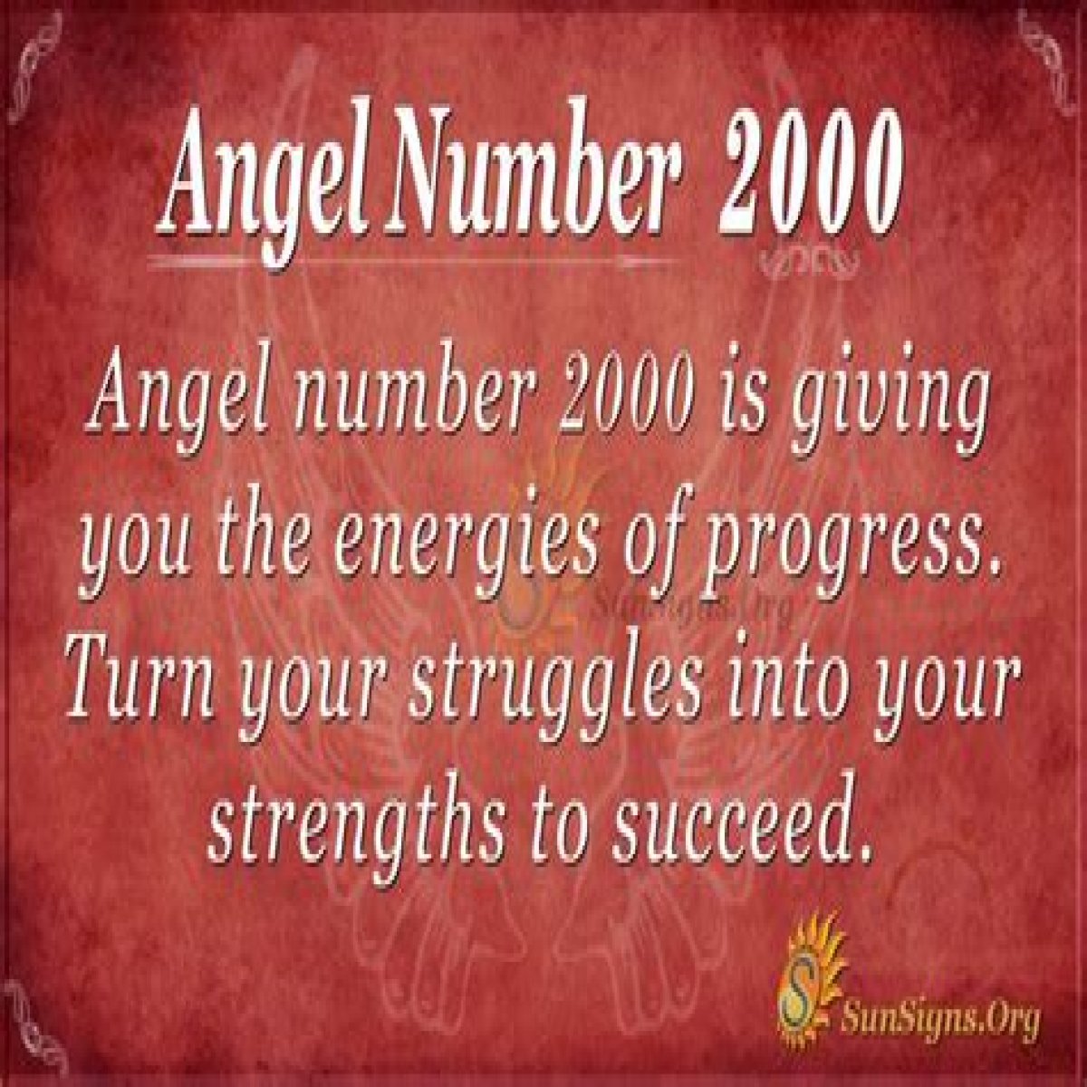 ANGEL NUMBER 2000