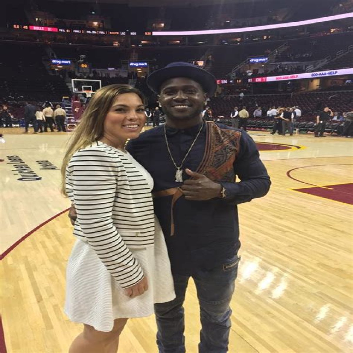 Antonio Brown’s Girlfriend Chelsie Kyriss