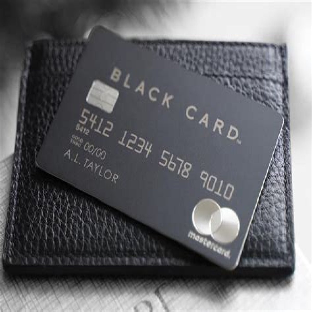 Black card that's not a club