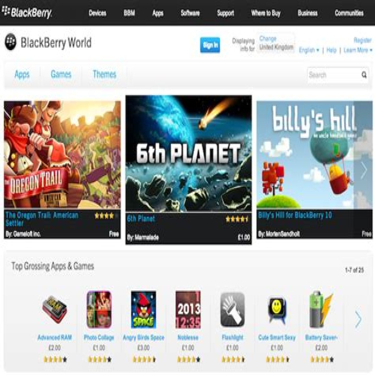 BlackBerry World now up to 120,000 apps including Bloomberg and iHeartRadio