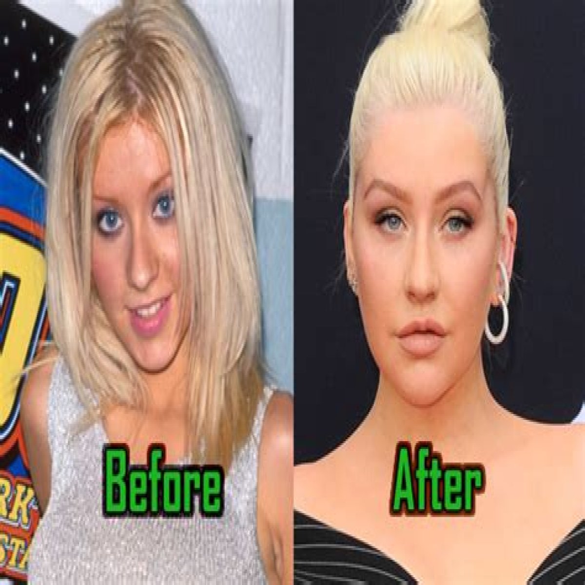 Christina Aguilera looks really different now, right?  What did she do?