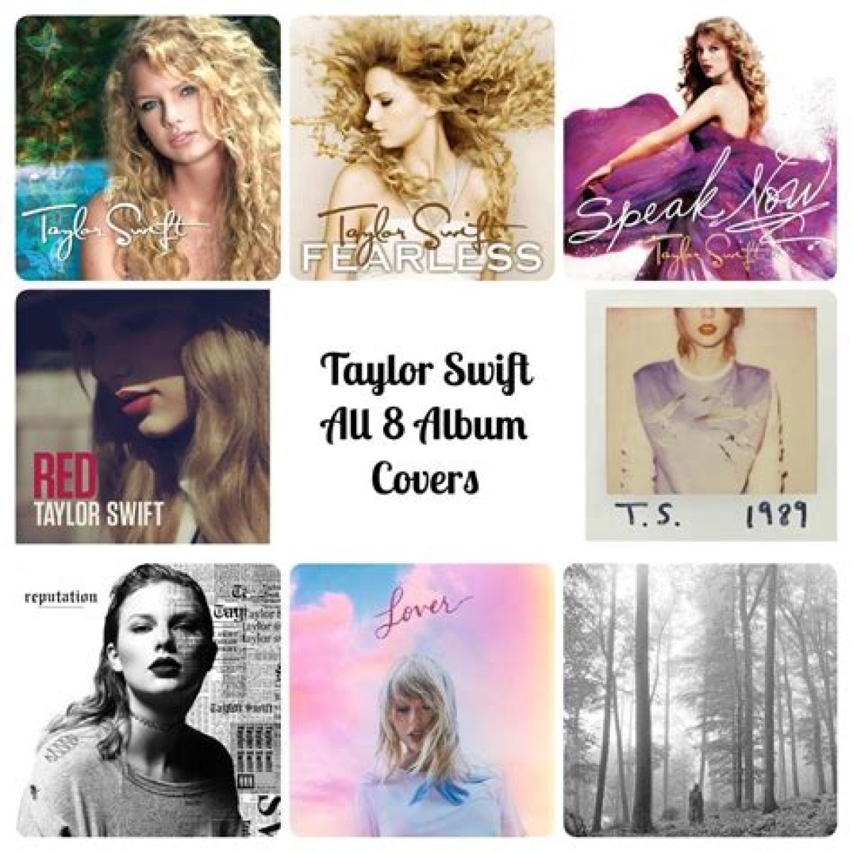 Color that's the name of a Taylor Swift album