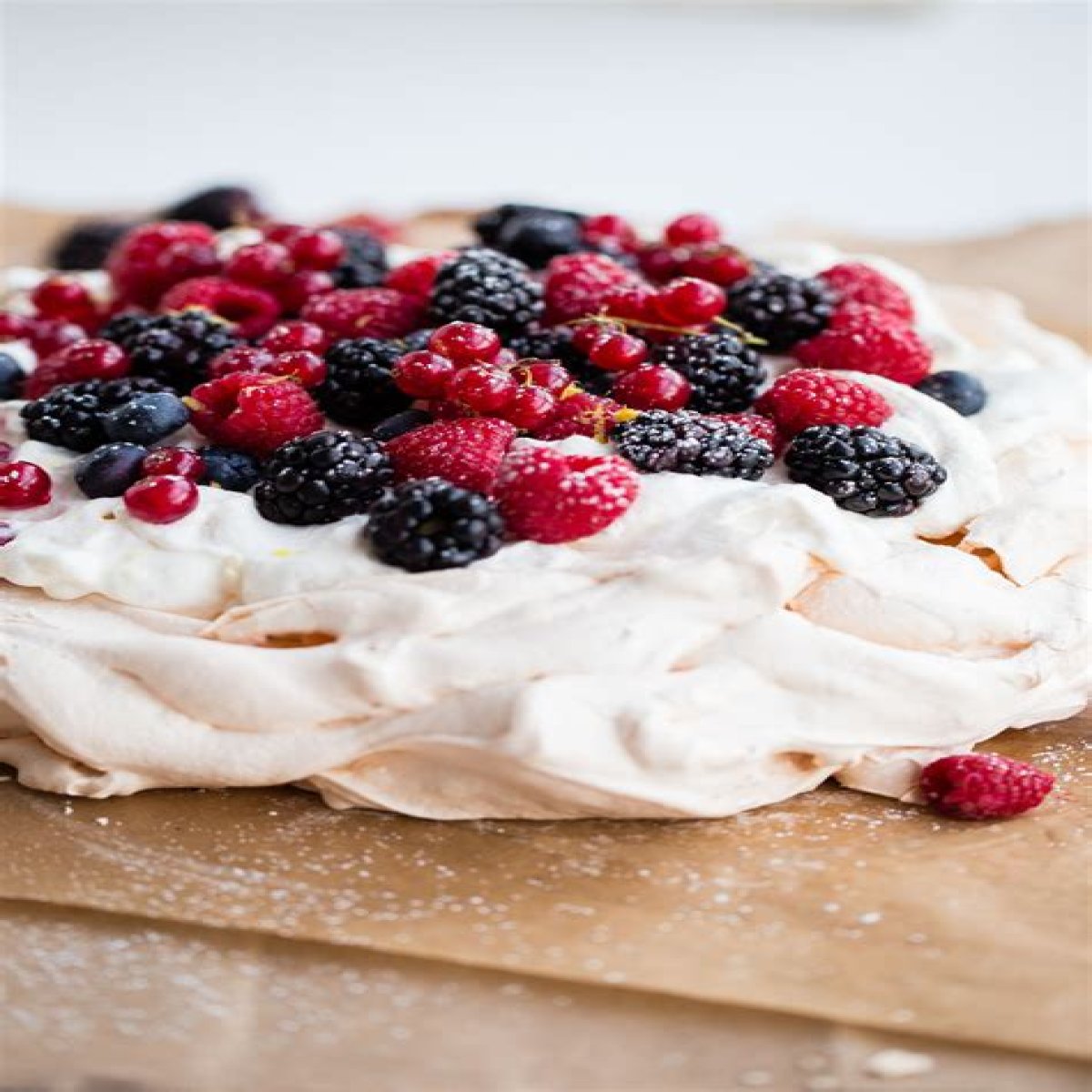 Desserts that might be filled with berries