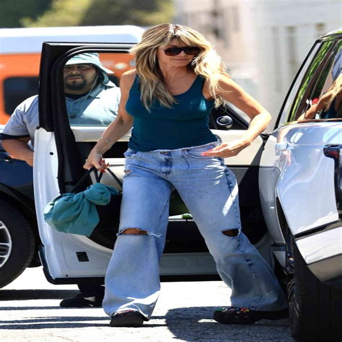 Heidi Klum and I Both Wear Controversial Platform Crocs
