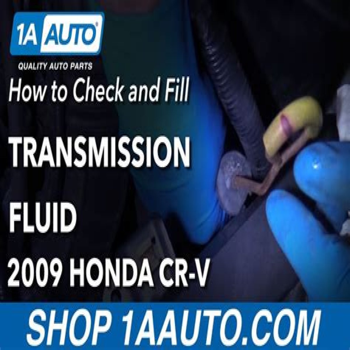 How do you check the oil on a 2000 Honda CRV?