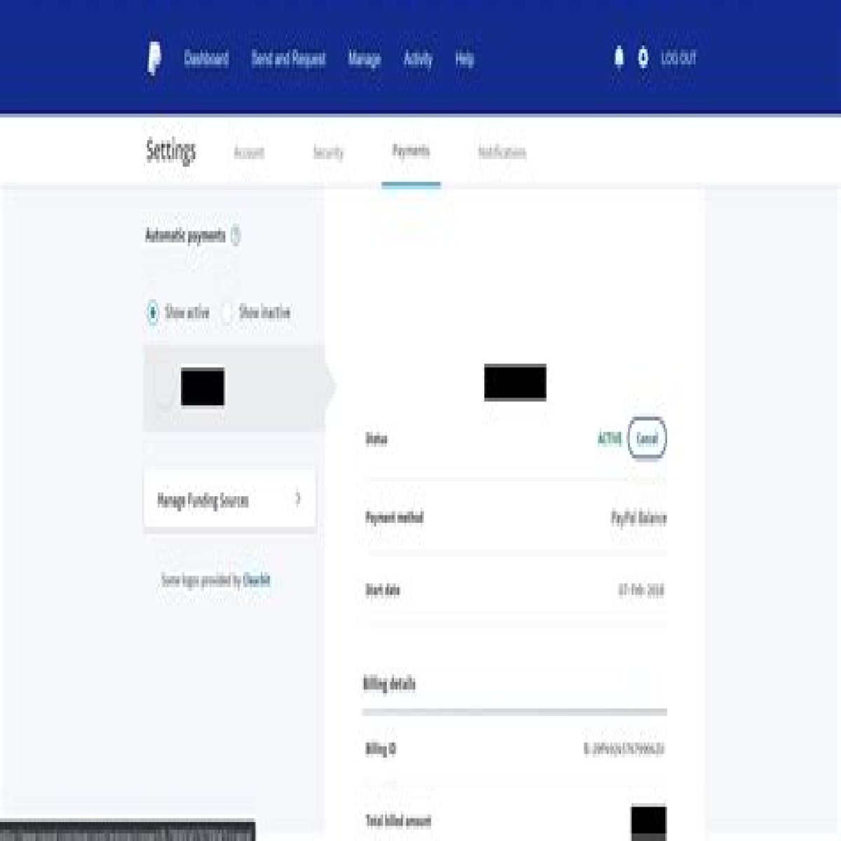 How to Cancel Subscriptions on PayPal's Website
