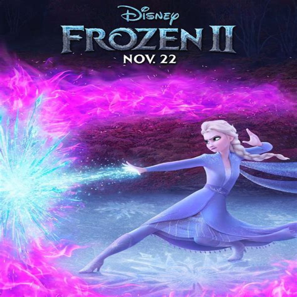 Ice queen in Frozen II