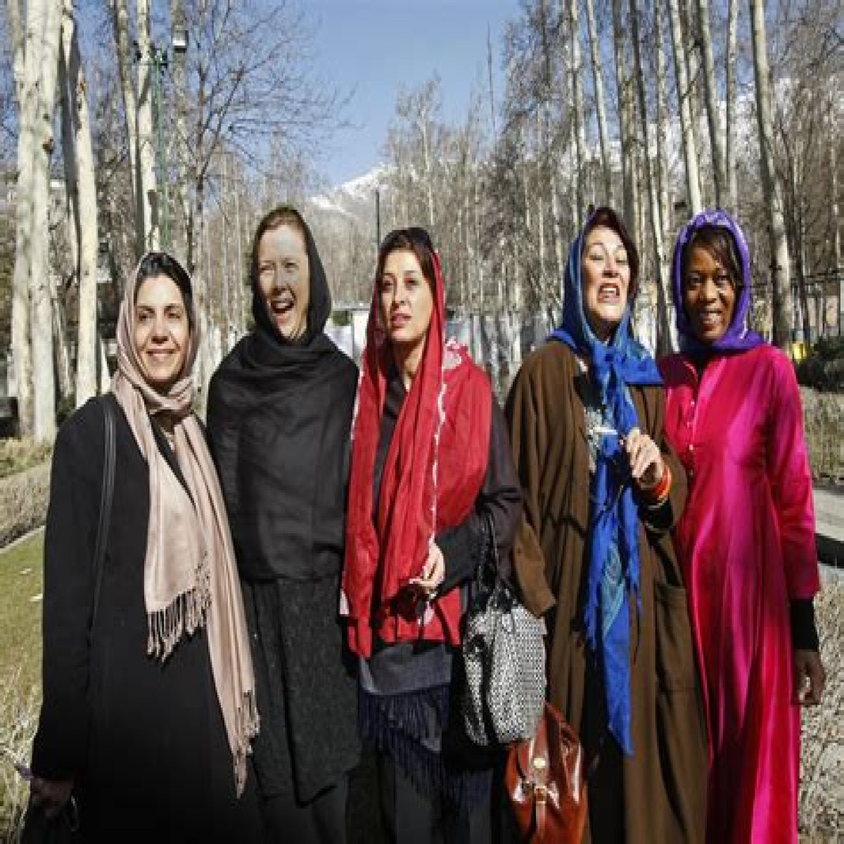 Inside the Middle East: Blog Archive - The Day in Pictures: Hollywood Actresses visit Iran «