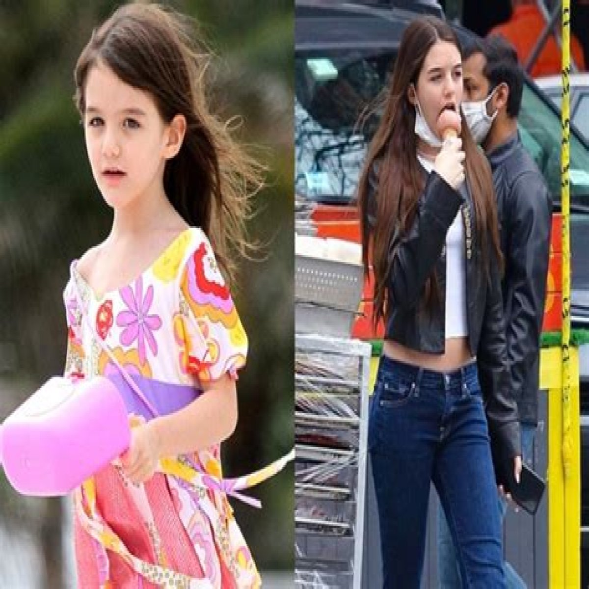Is Katie Holmes defying Tom Cruise with “no-makeup Mondays”?