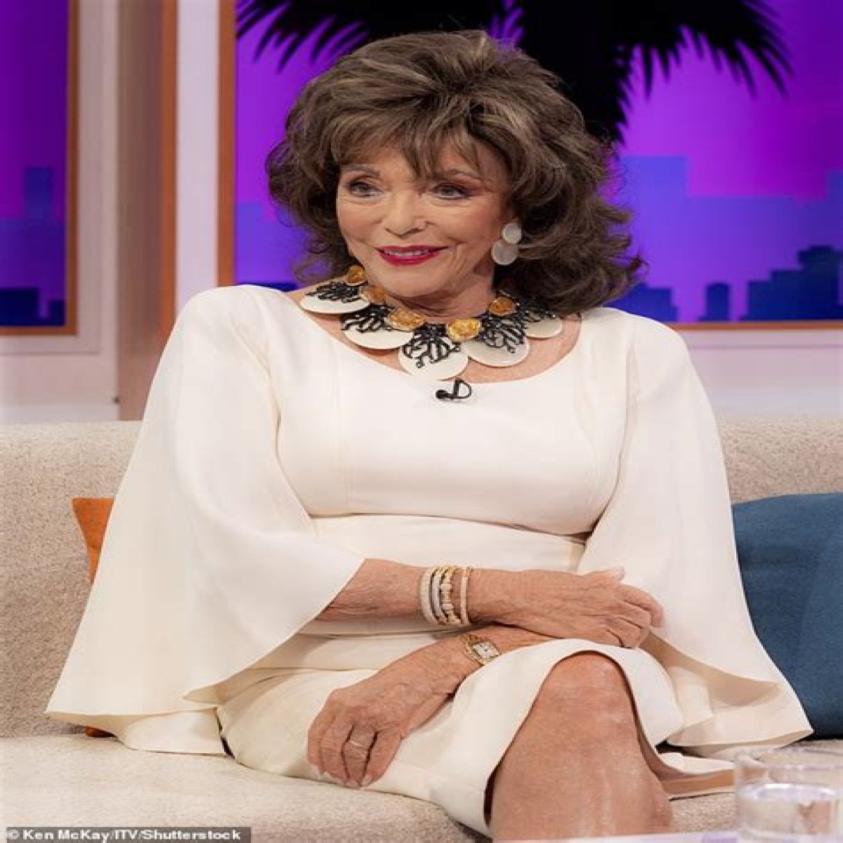 Joan Collins, 80, says she has a lot of sex with her 48 year-old fifth husband (update)