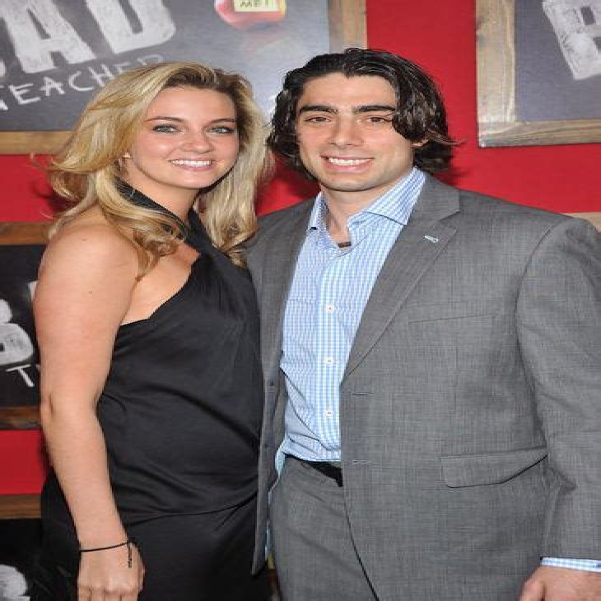  Jonathan Quick’s wife Jaclyn Backman and Matt Moulson’s wife Alicia Backman 