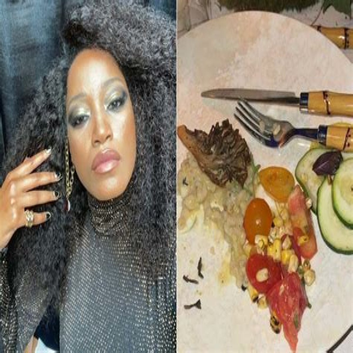 Keke Palmer gave a glimpse of the Met Gala’s small-portioned vegetarian menu