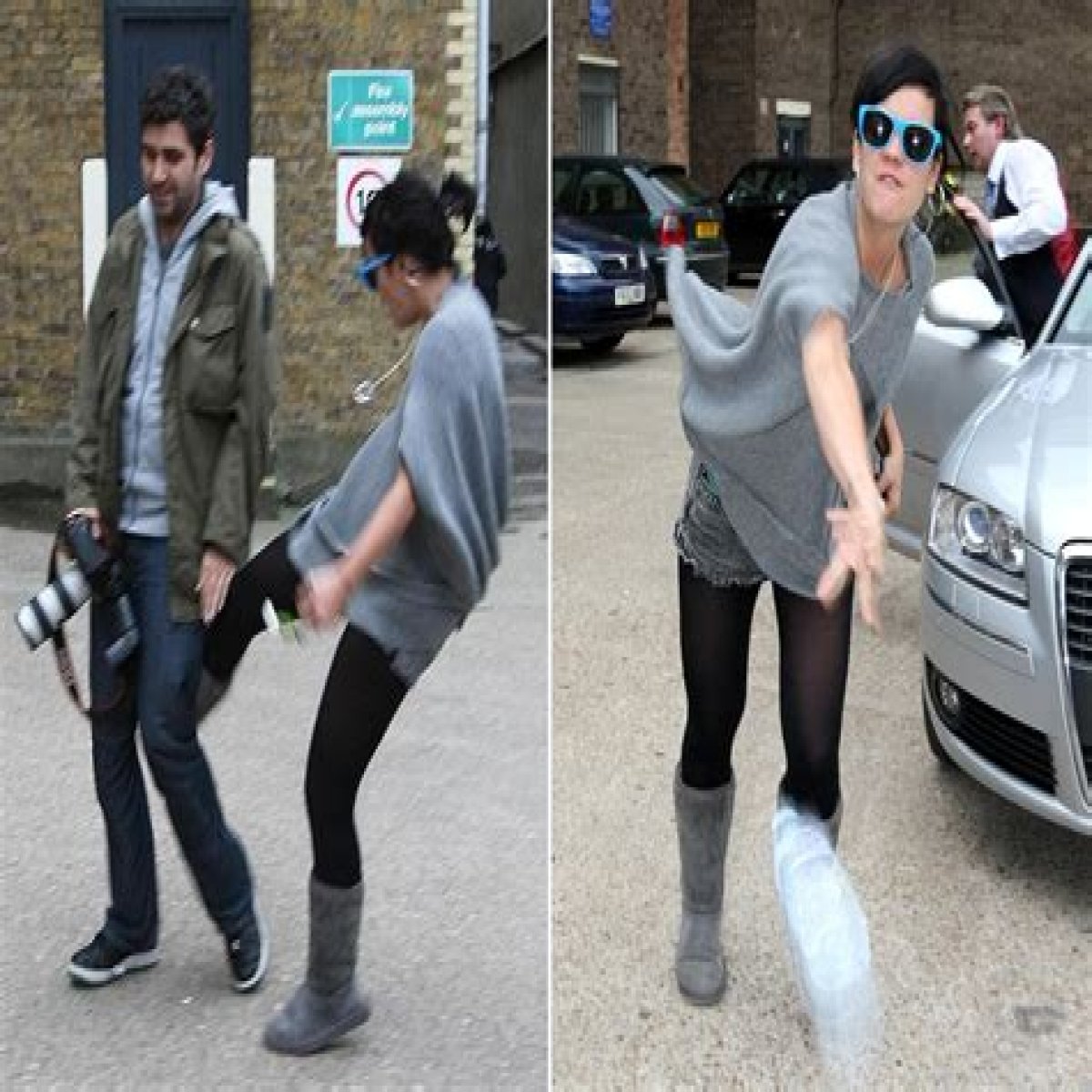 Lily Allen blogs about breast exposure and paparazzi making her feel bad