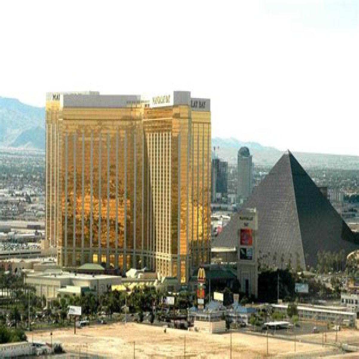 Mandalay ___ (hotel on the Las Vegas Strip)