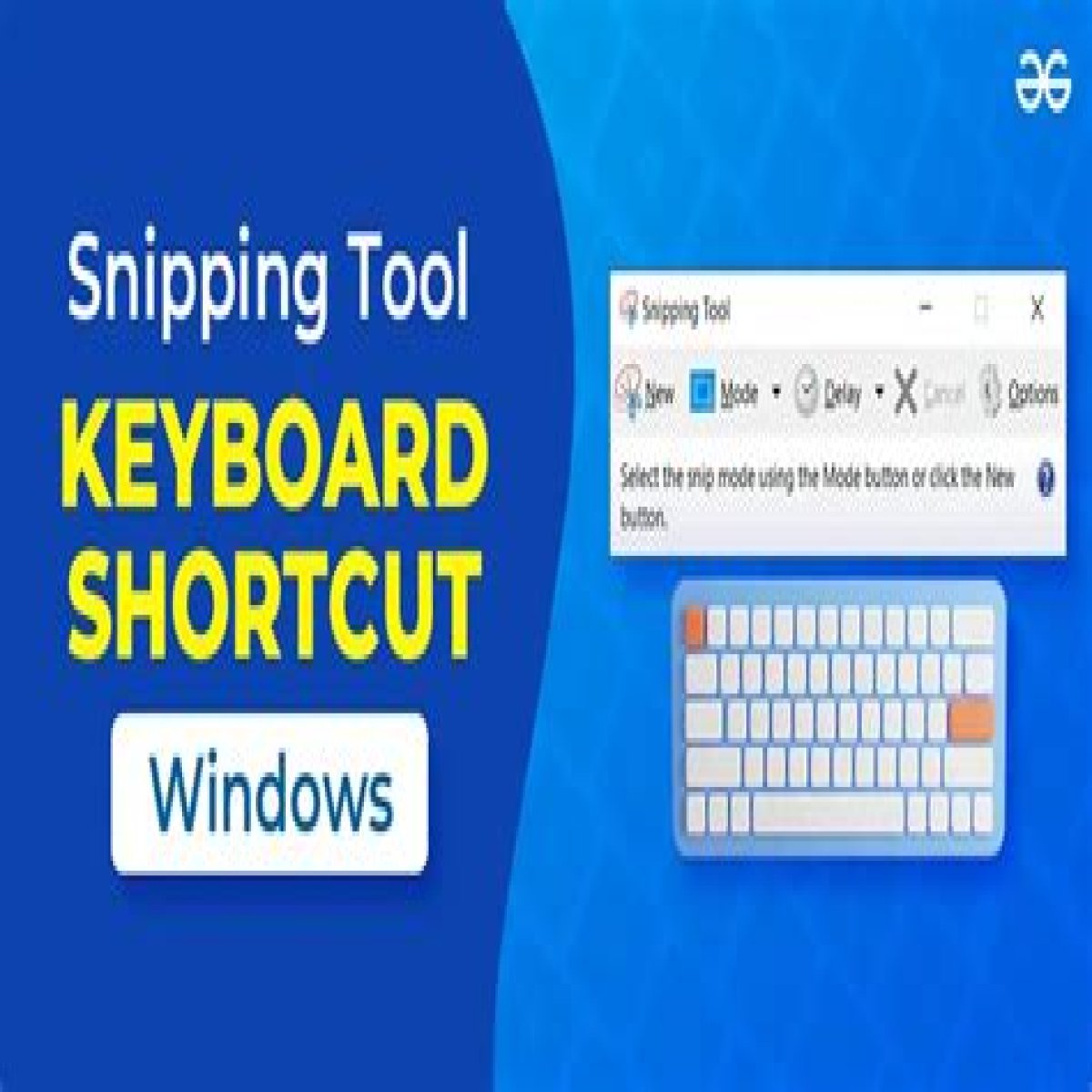 Open the Windows Snipping Tool With a Keyboard Shortcut