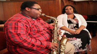 Saxophonist's chance to shine