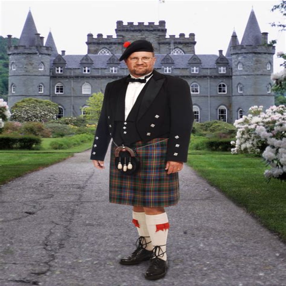 Scotsman's traditional attire