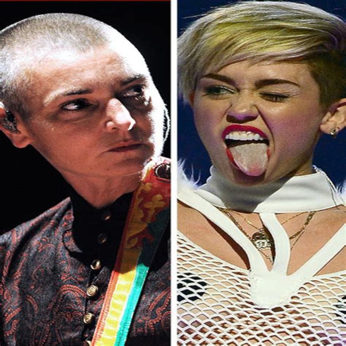 Sinead O’Connor to Miley Cyrus: Stop being naked & licking sledgehammers