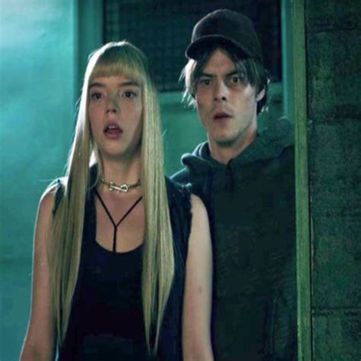 Split actress who plays Magik in The New Mutants: 2 wds. hyph.