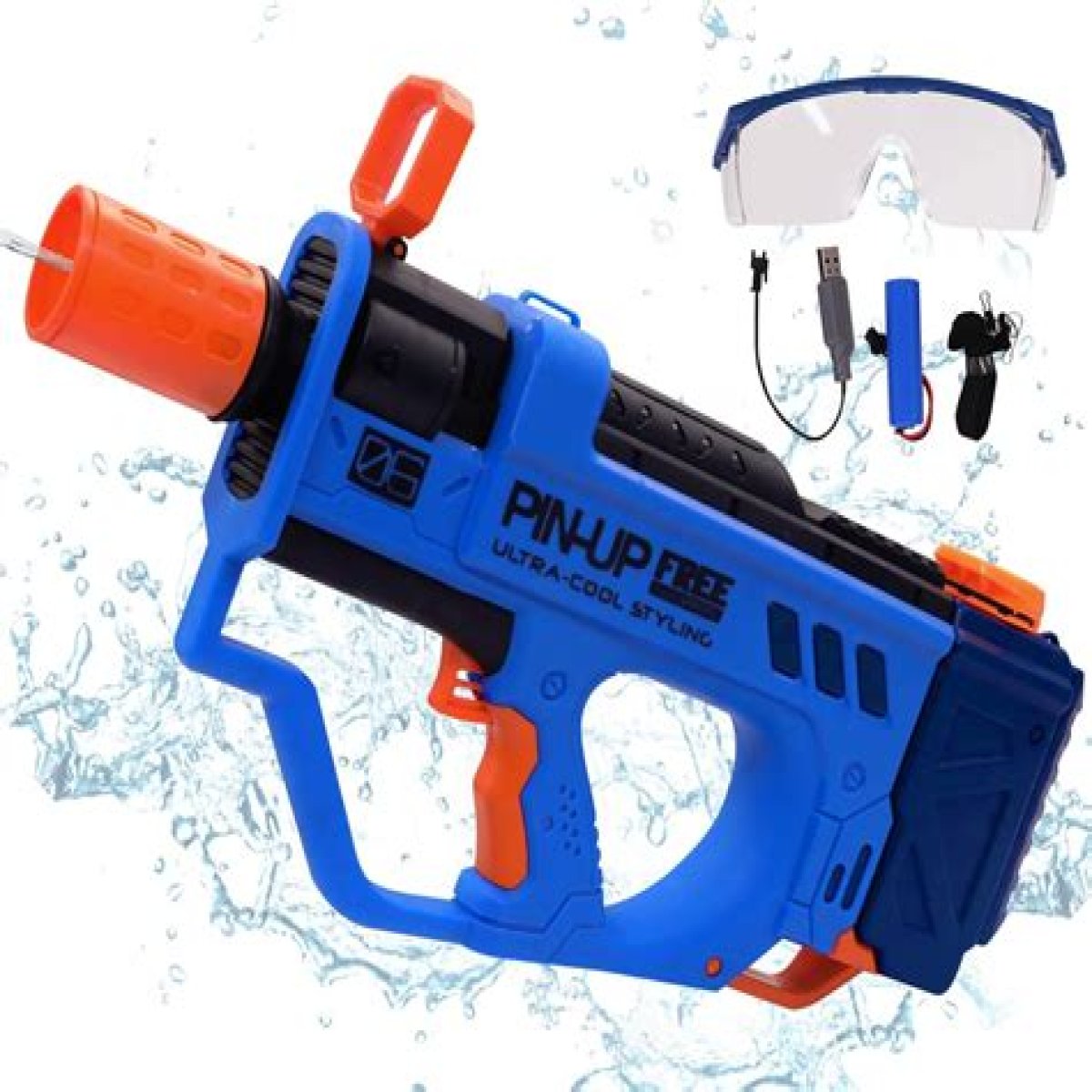 Squirt gun or yo-yo for example