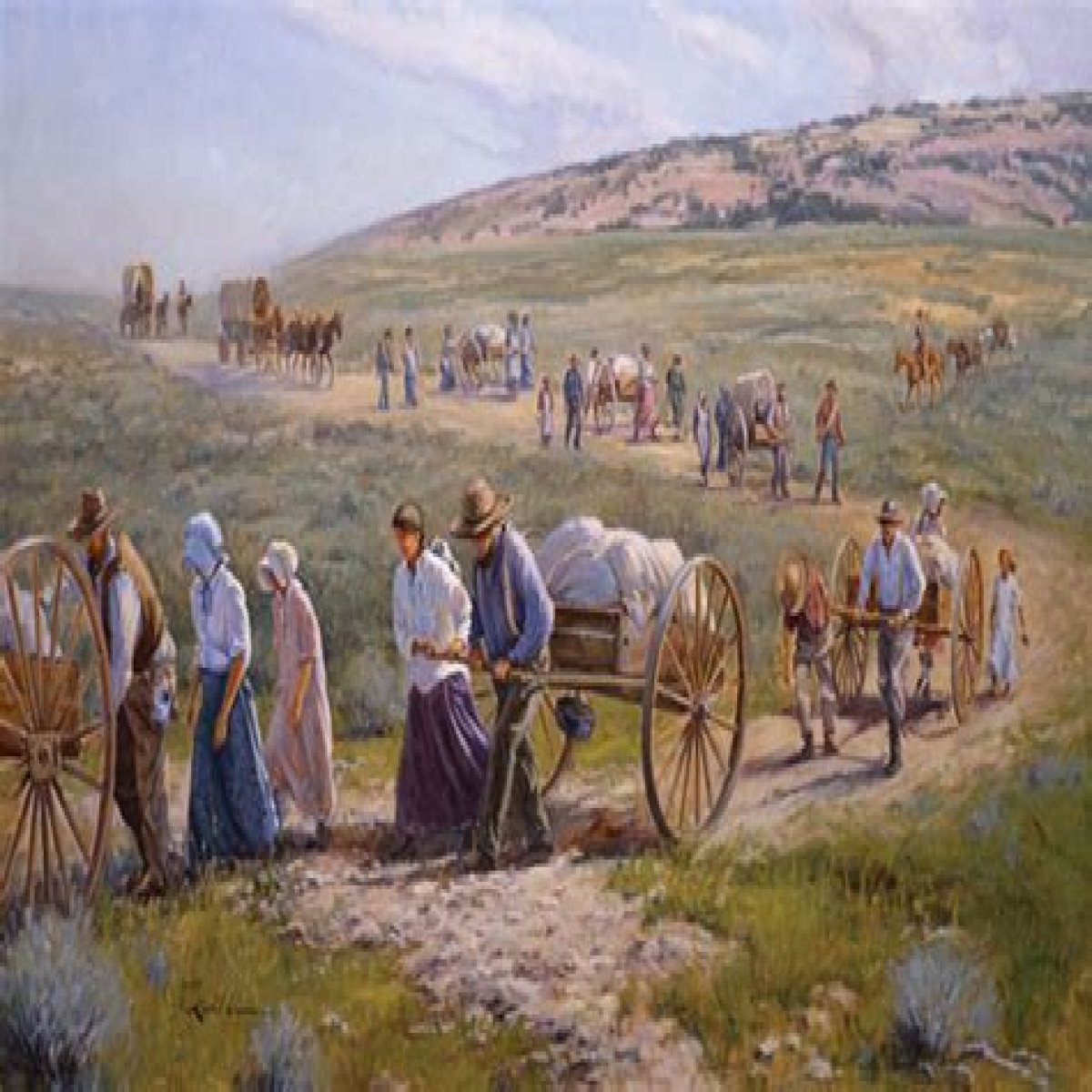 ___ the way (was a pioneer)
