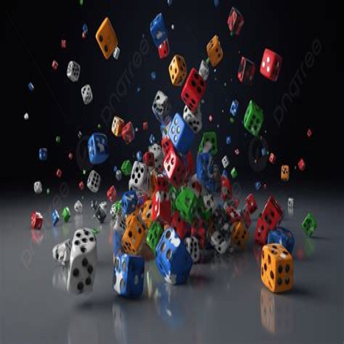 Toss as dice