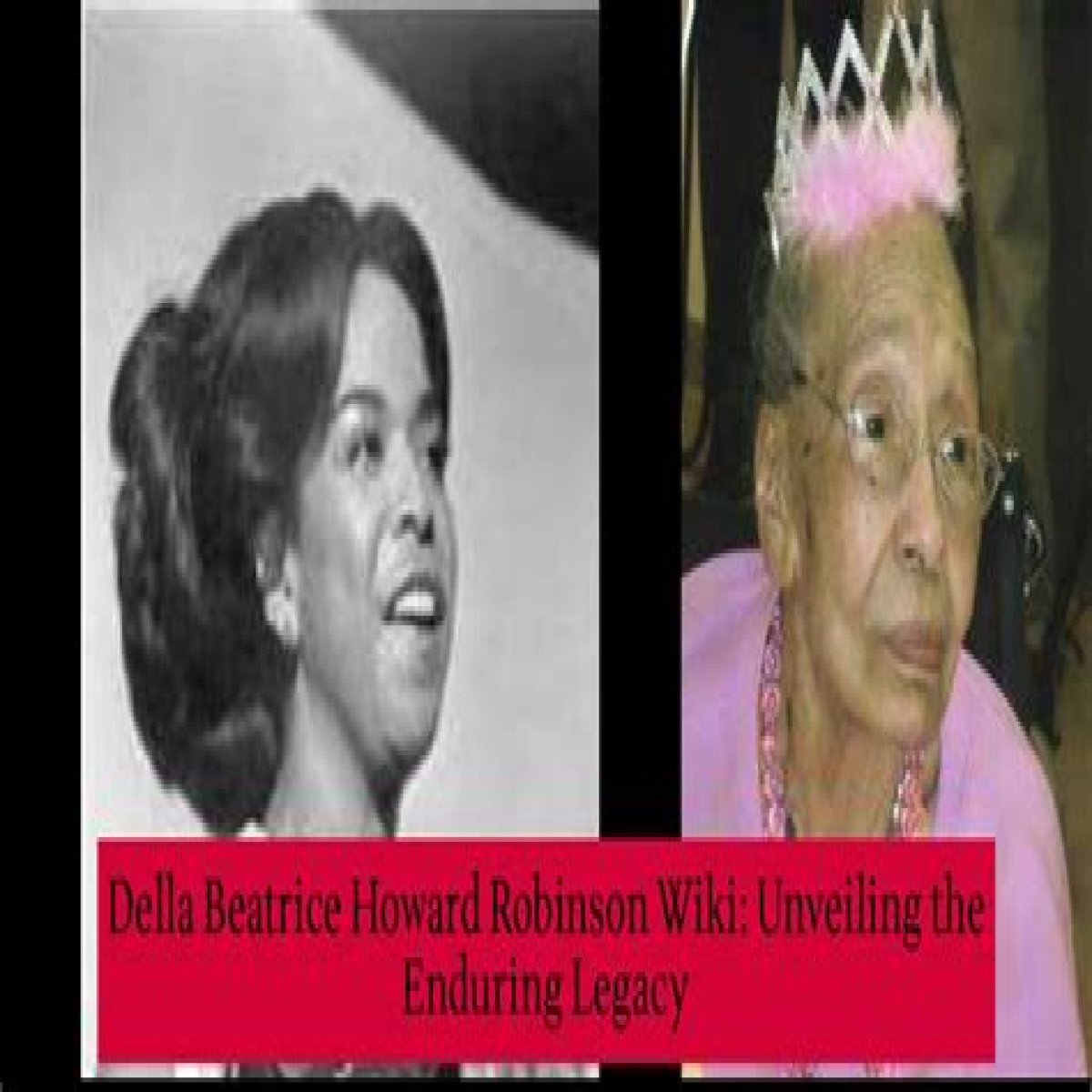 Unveiling The Legacy Of Della Beatrice Howard Robinson: Explorations And Revelations