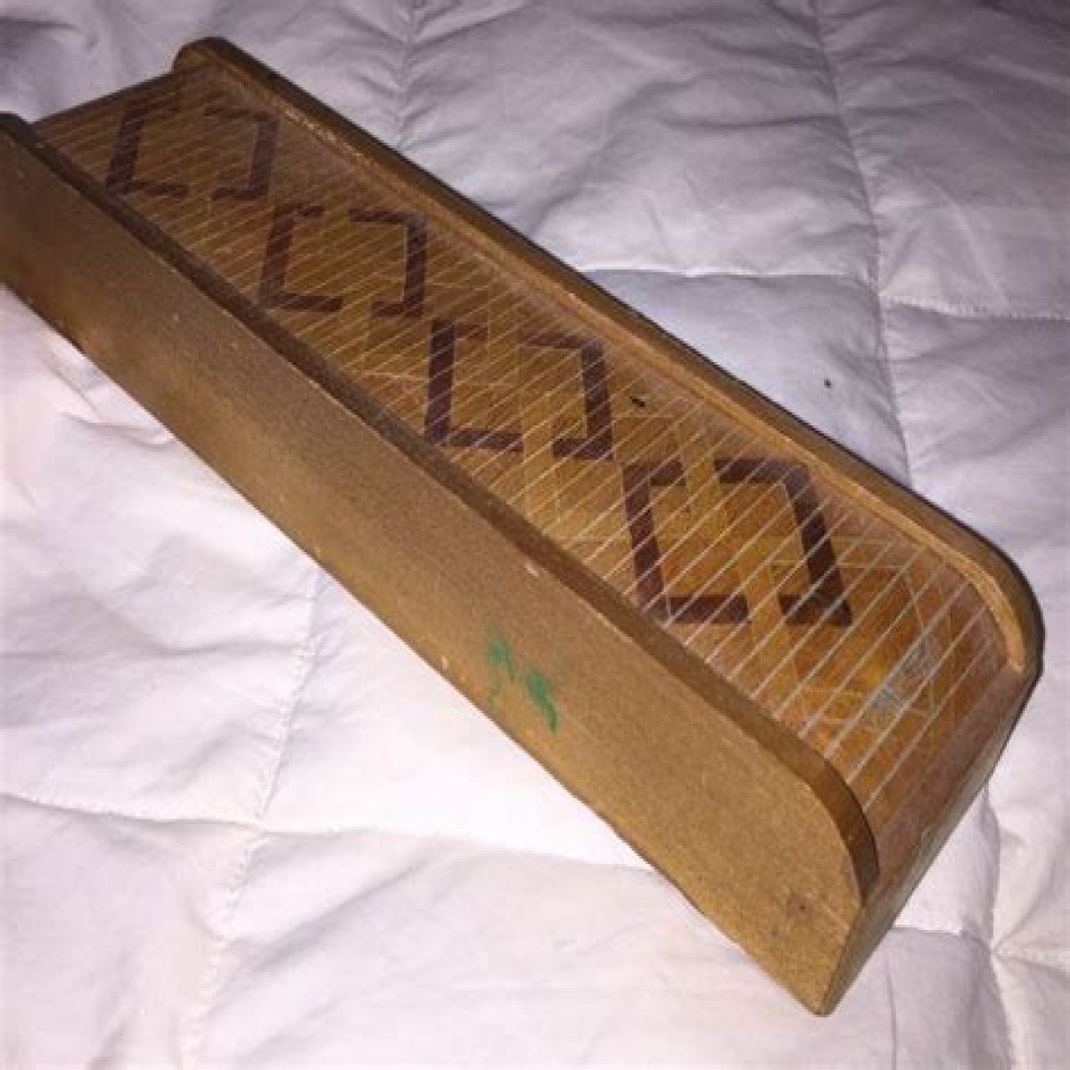Vintage Wooden Roll-top Pencil Box Japan - Vandor Imports of Japan for Sale
