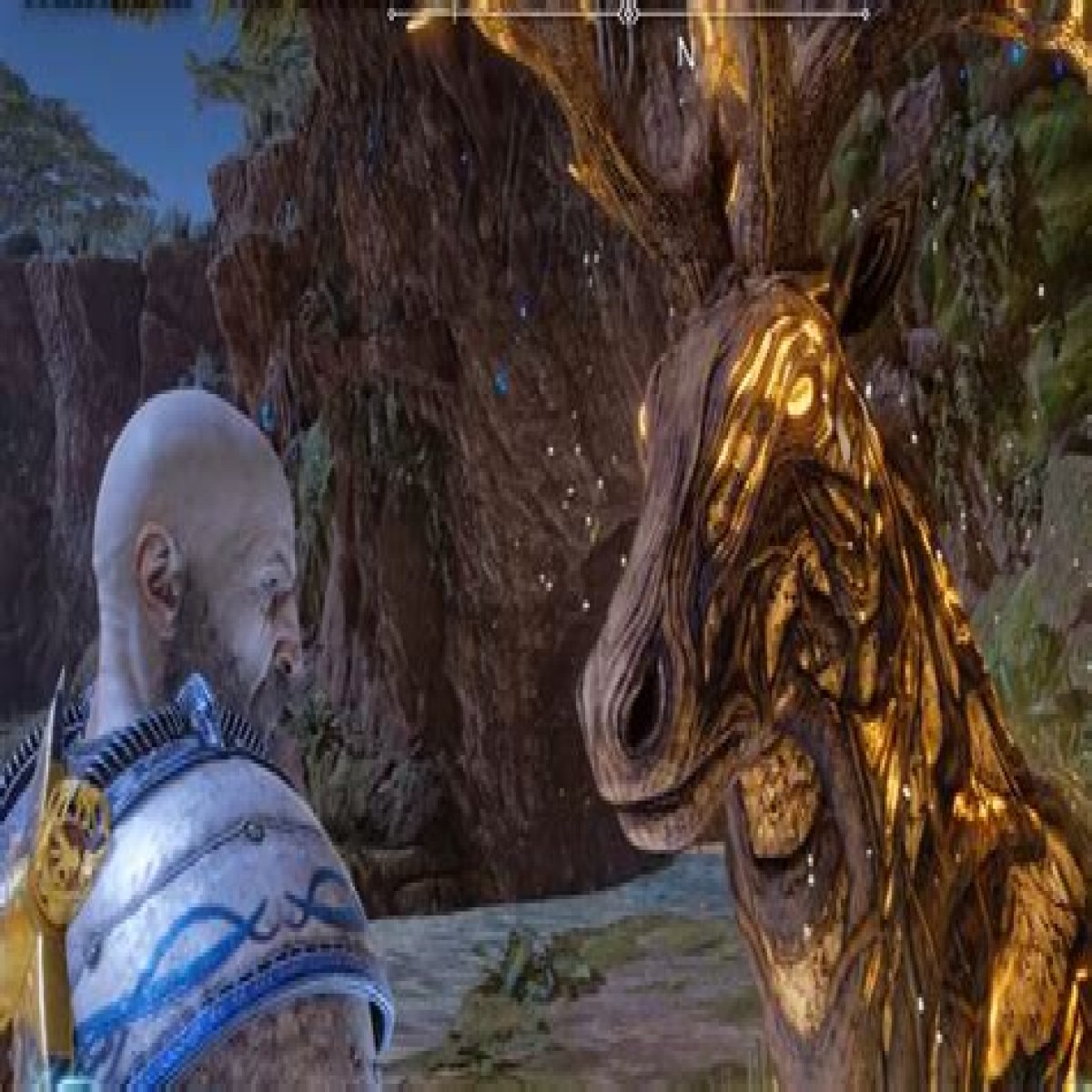 What do I do with the stag God of War Ragnarok?