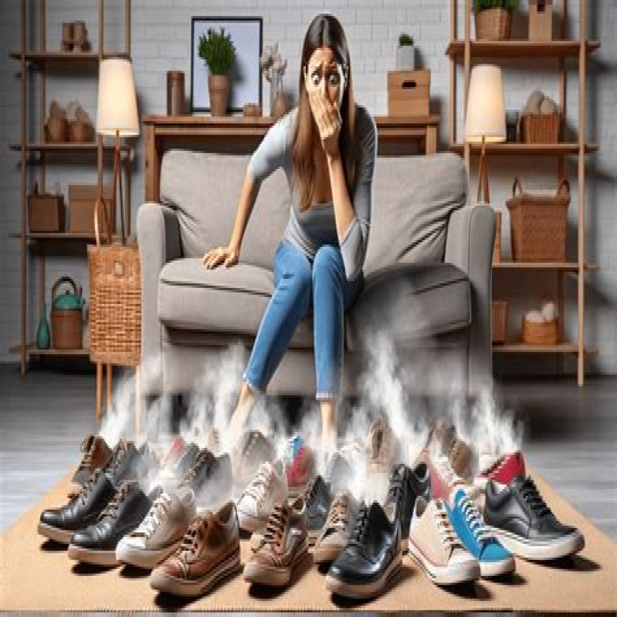 What smelly sneakers do