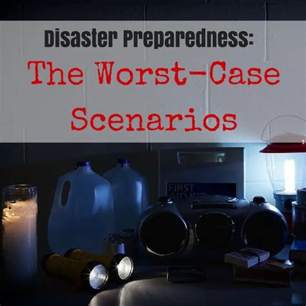 Worst-case ___ (disaster)